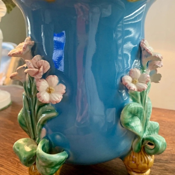 Fitz & Floyd Vintage Majolica vase - Picture 2 of 7